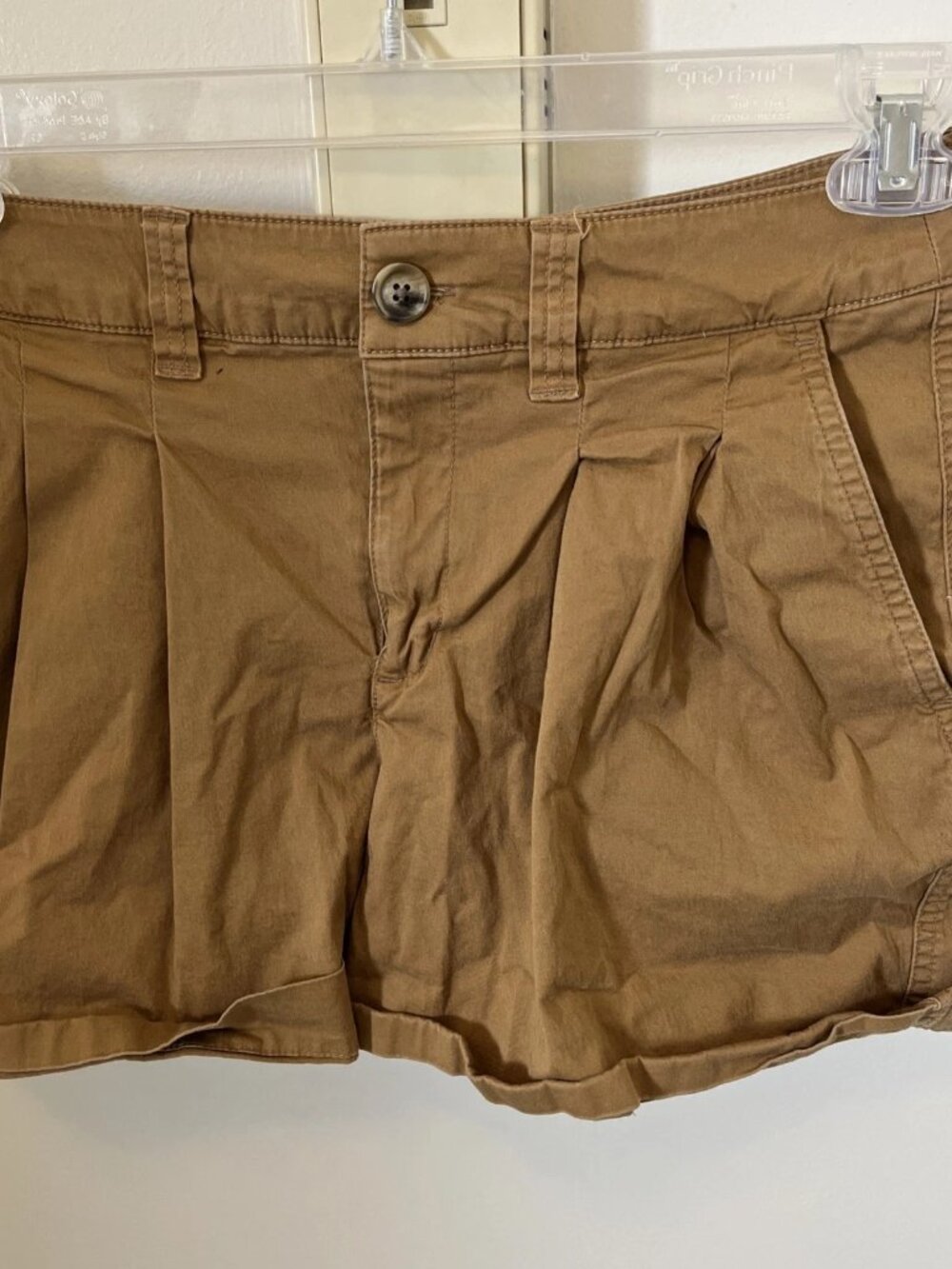 A New Day Camel Stretch Chino Shorts Size 2